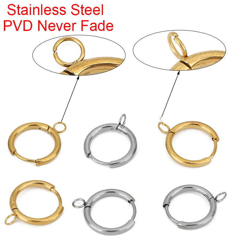 Jewelry Making Supplies - 10pcs PVD Never Fade Earrings Hooks