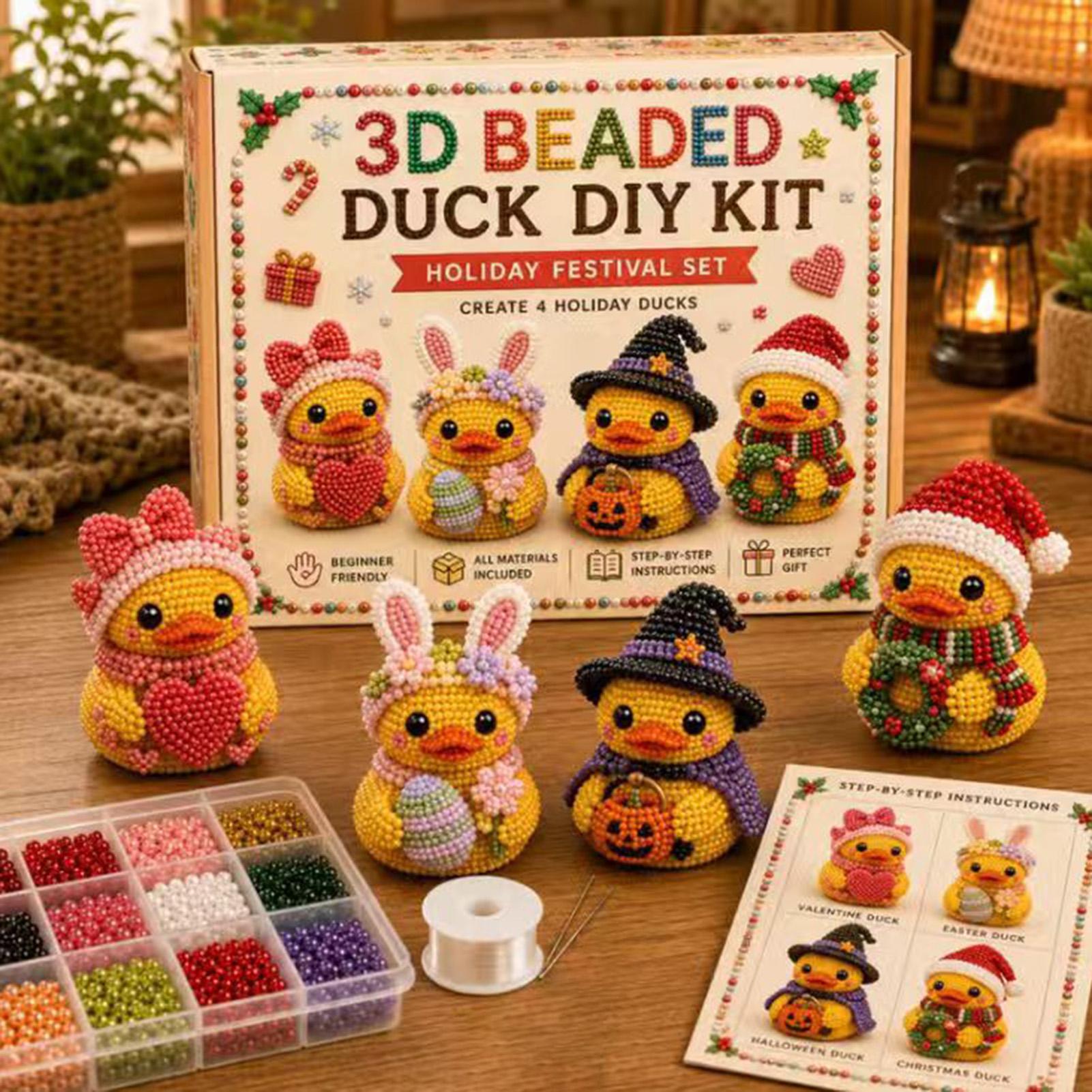 Jewelry Making For Teens - Bead Animal Making Kit Cute Duck