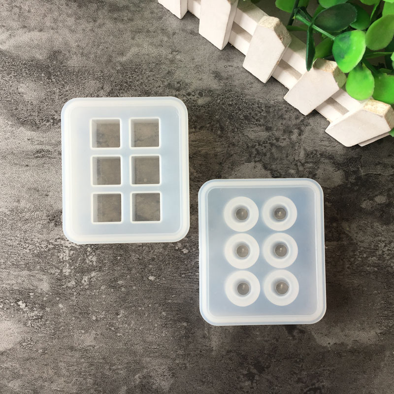 Jewelry Making Mold - Silicone Mold 16mm Cube ball beads