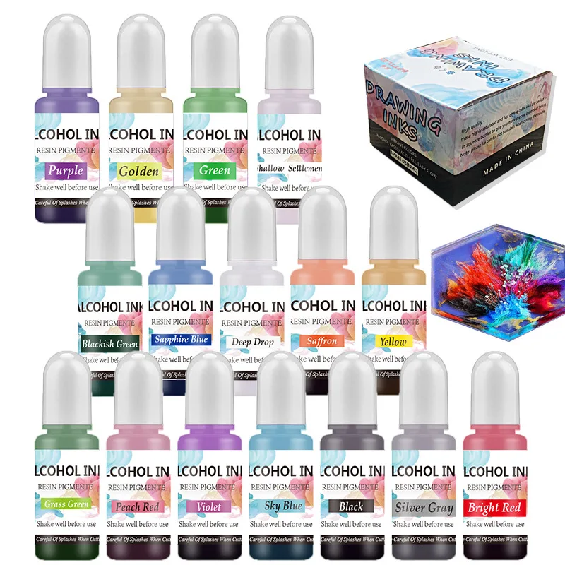 Jewelry Making Tool Kit - Color Pigment Set For Epoxy Resin