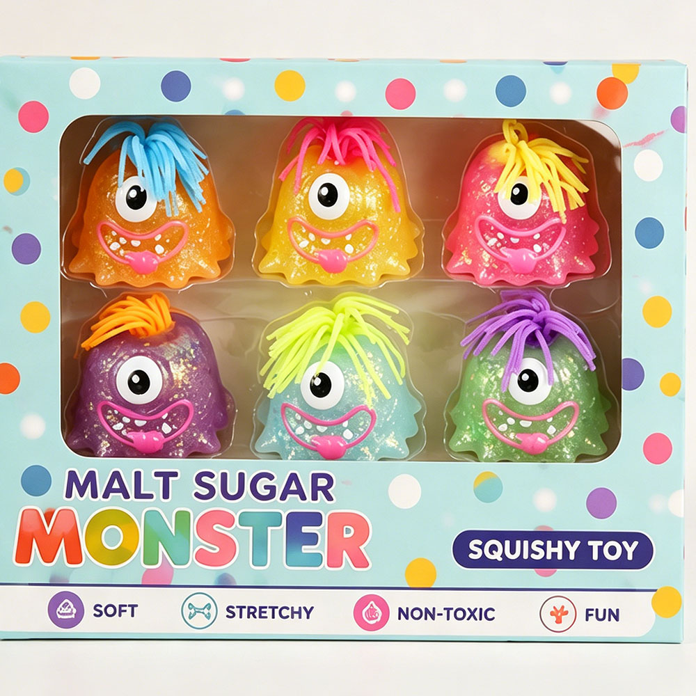 Jewelry Making Party - Kawaii Maltose Monster Squishy Silicone Squeeze