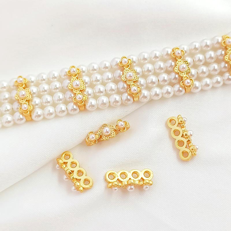 Jewelry Making For Dummies - 5 Pieces Dummy Gold Four Hole