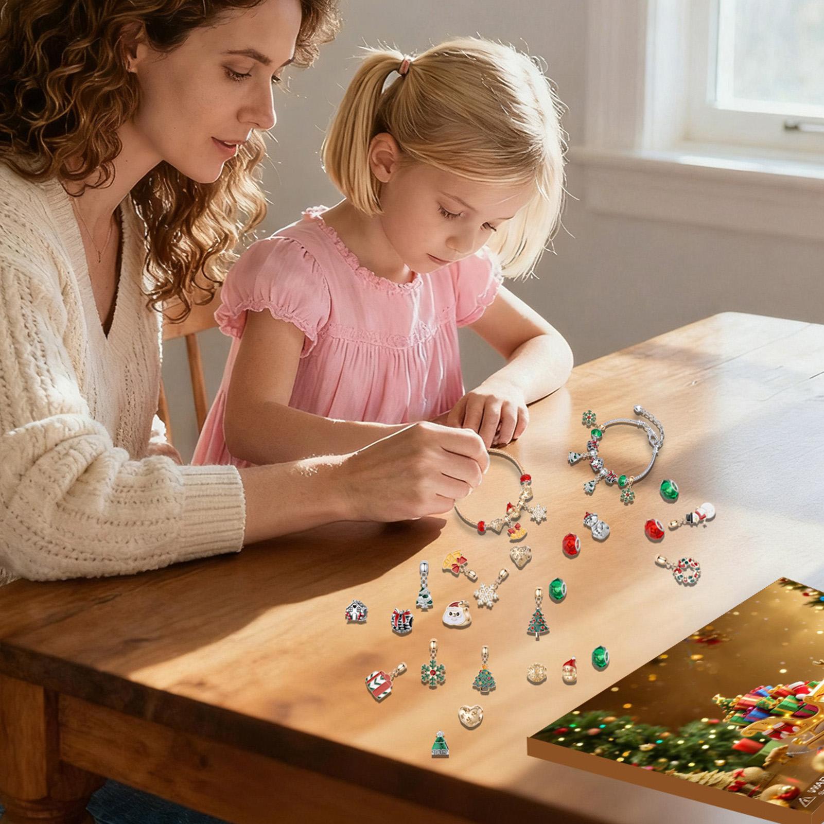 Jewelry Making For Teens - Calendar Advent Bracelet 24-Days Jewelry Making