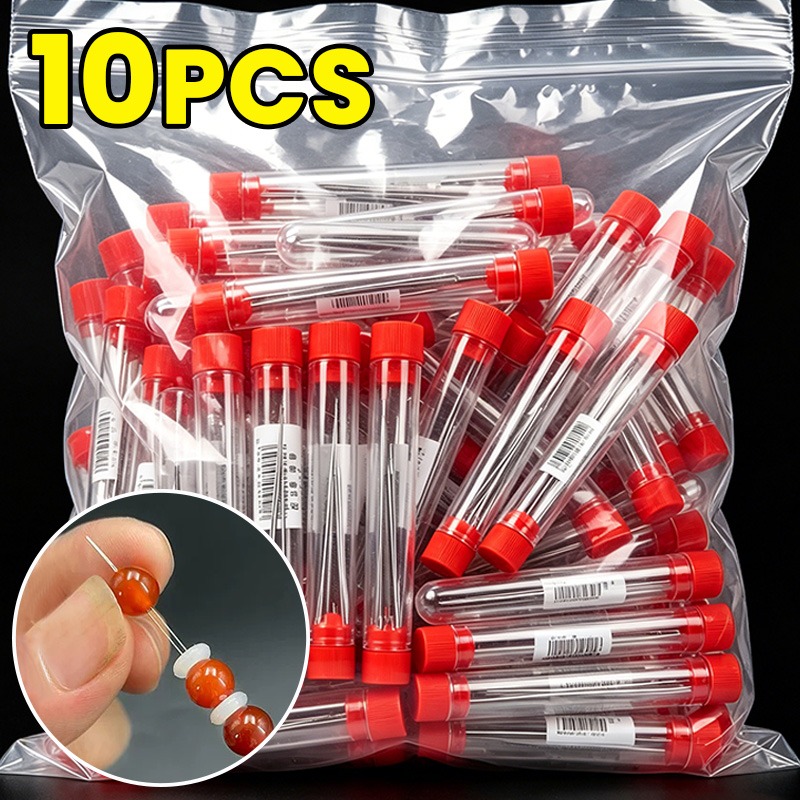 Jewelry Making Tool Kit - 1/10pcs Open Beading DIY Bead Needle