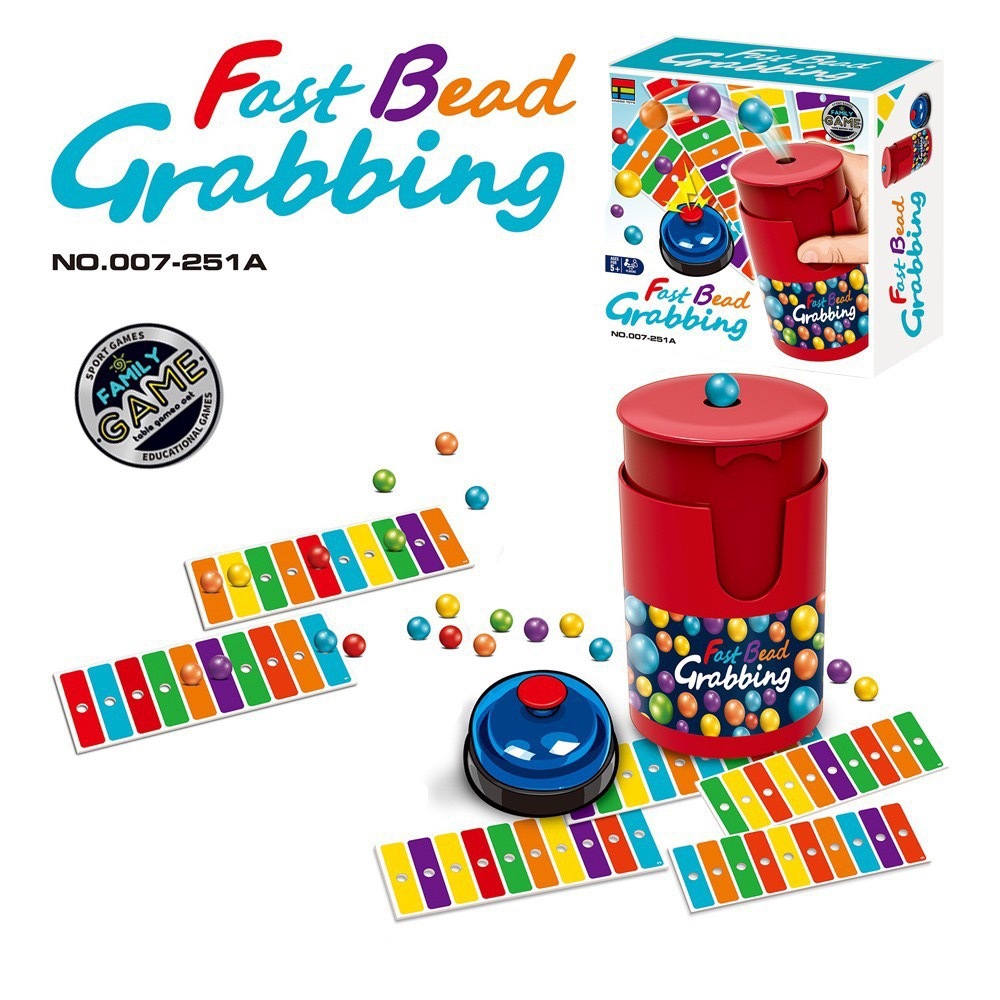 Jewelry Making Board - Fast Bead Grabbing Board Game for