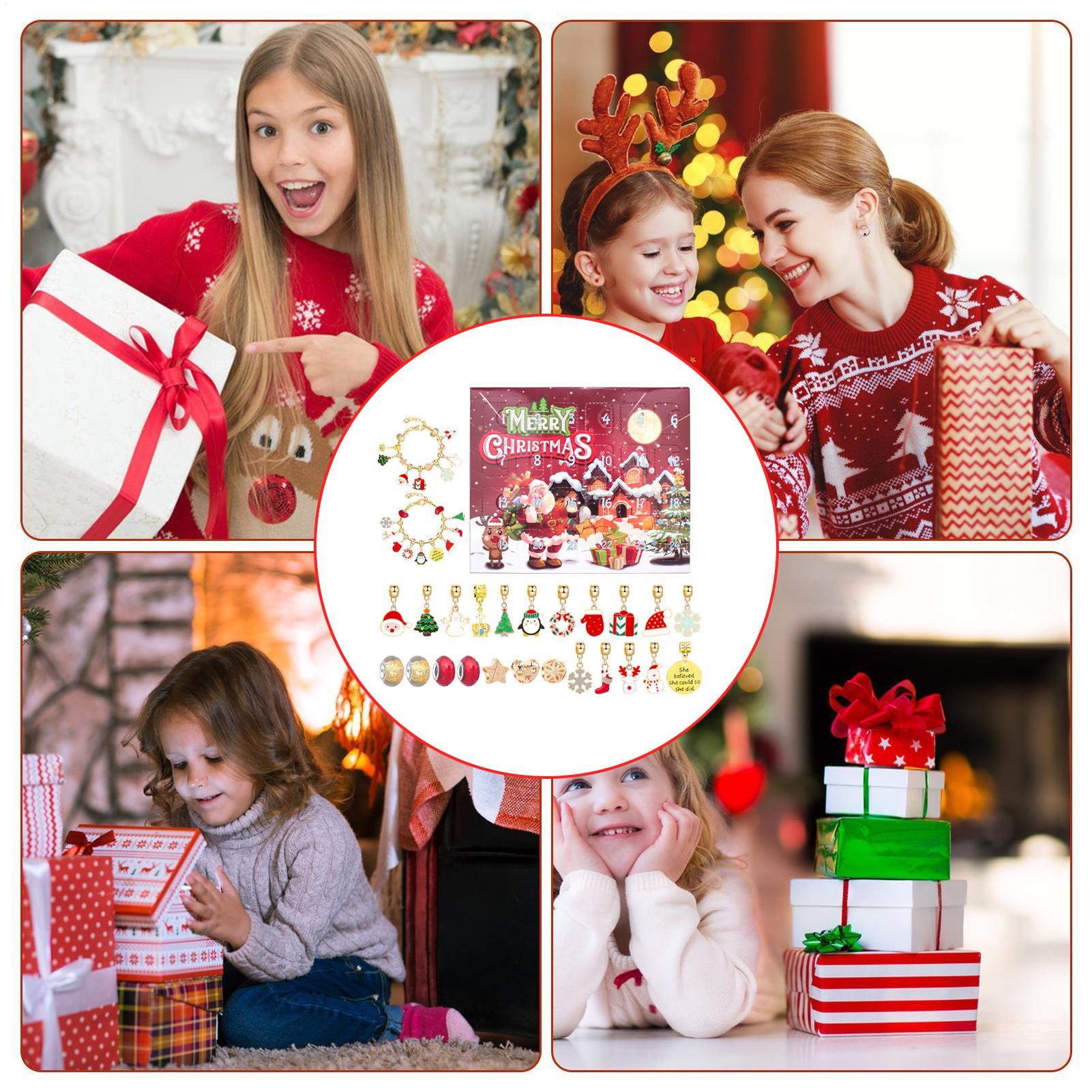 Jewelry Making For Teens - Christmas Bracelet Gift Box DIY Jewelry