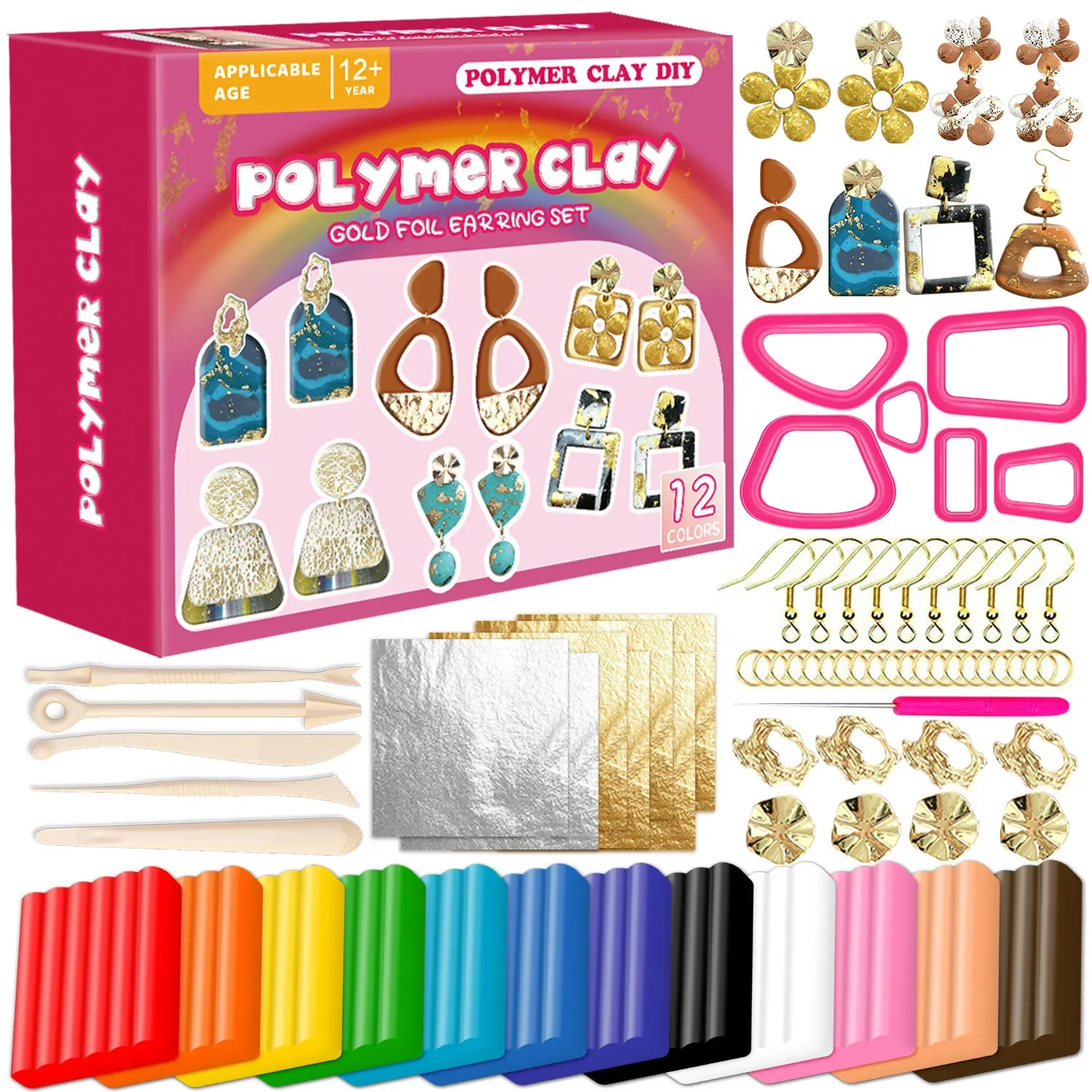 Jewelry Making For Teens - Polymer Clay Earring Jewelry Making Kit