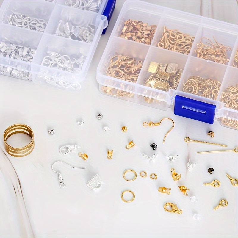 Jewelry Making Tool Kit - 1420pcs 1box Jewelry Findings Set Earring