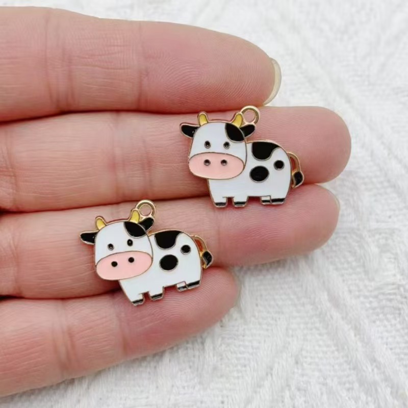 10pcs Cartoon Penguin Panda DI - Jewelry Making Party ulasan dan harga