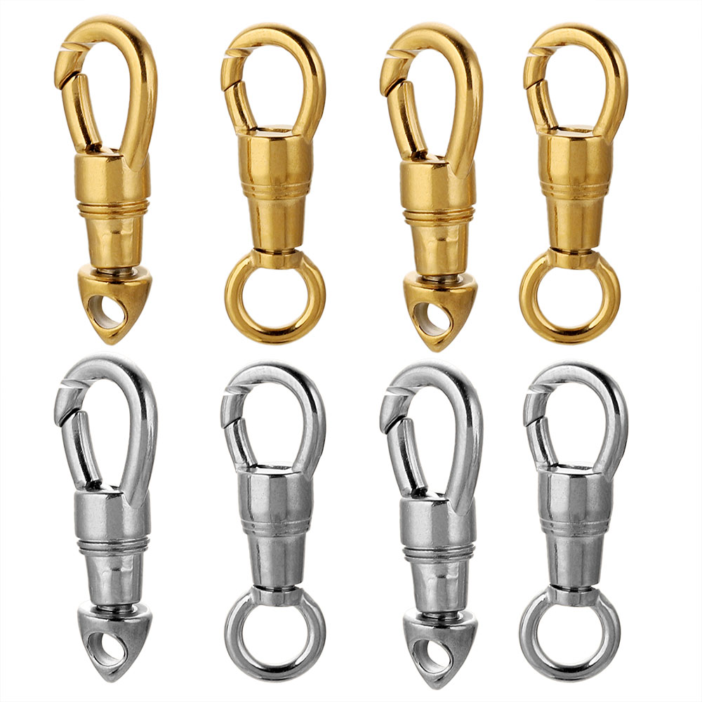 2pcs/lot Stainless Steel Bag K - Jewelry Making Supplies ulasan dan harga