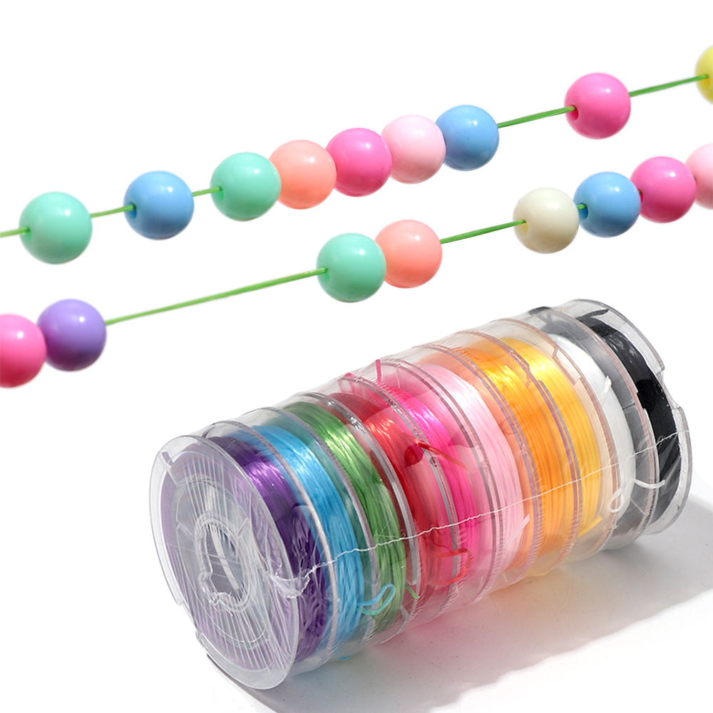 Elastic Stretch Crystal String - Crystal Bead Mix ulasan dan harga