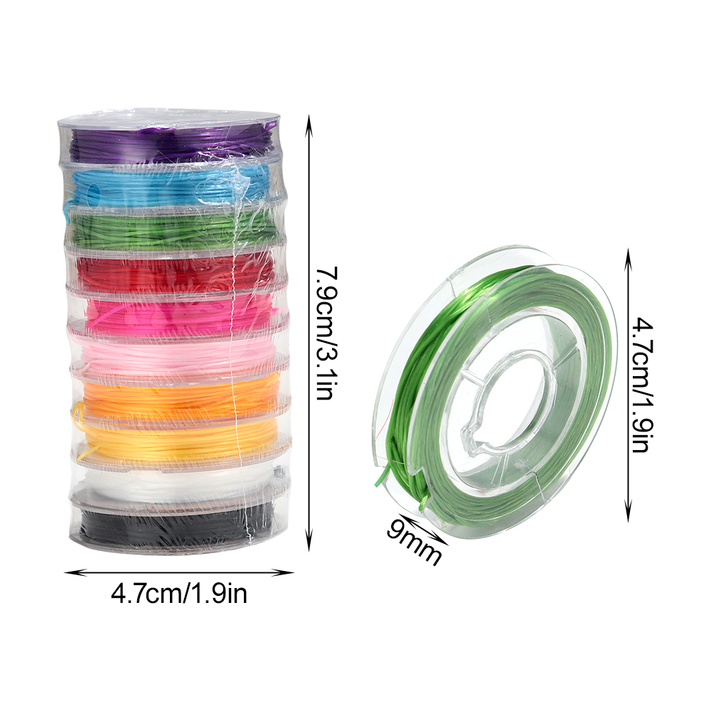 Elastic Stretch Crystal String - Crystal Bead Mix ulasan dan harga