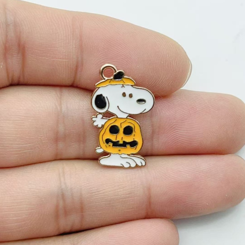 10Pcs Cute Halloween Cartoon P - Jewelry Making Party ulasan dan harga