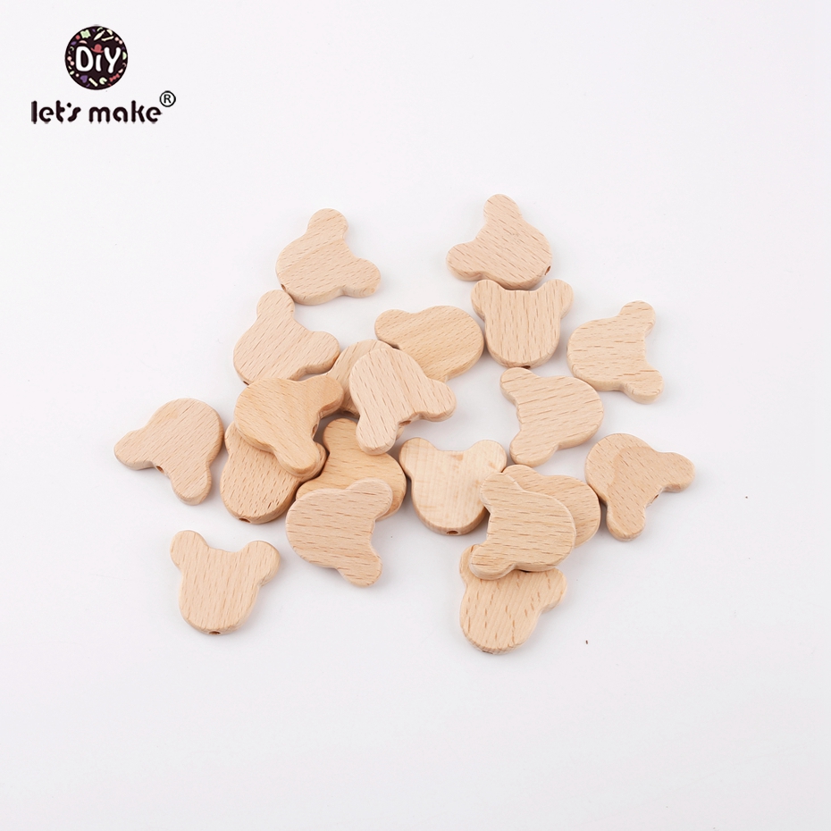 Let's Make 50pcs Natural Wood  - Jewelry Making For Dummies ulasan dan harga