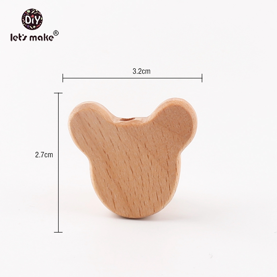 Let's Make 50pcs Natural Wood  - Jewelry Making For Dummies ulasan dan harga