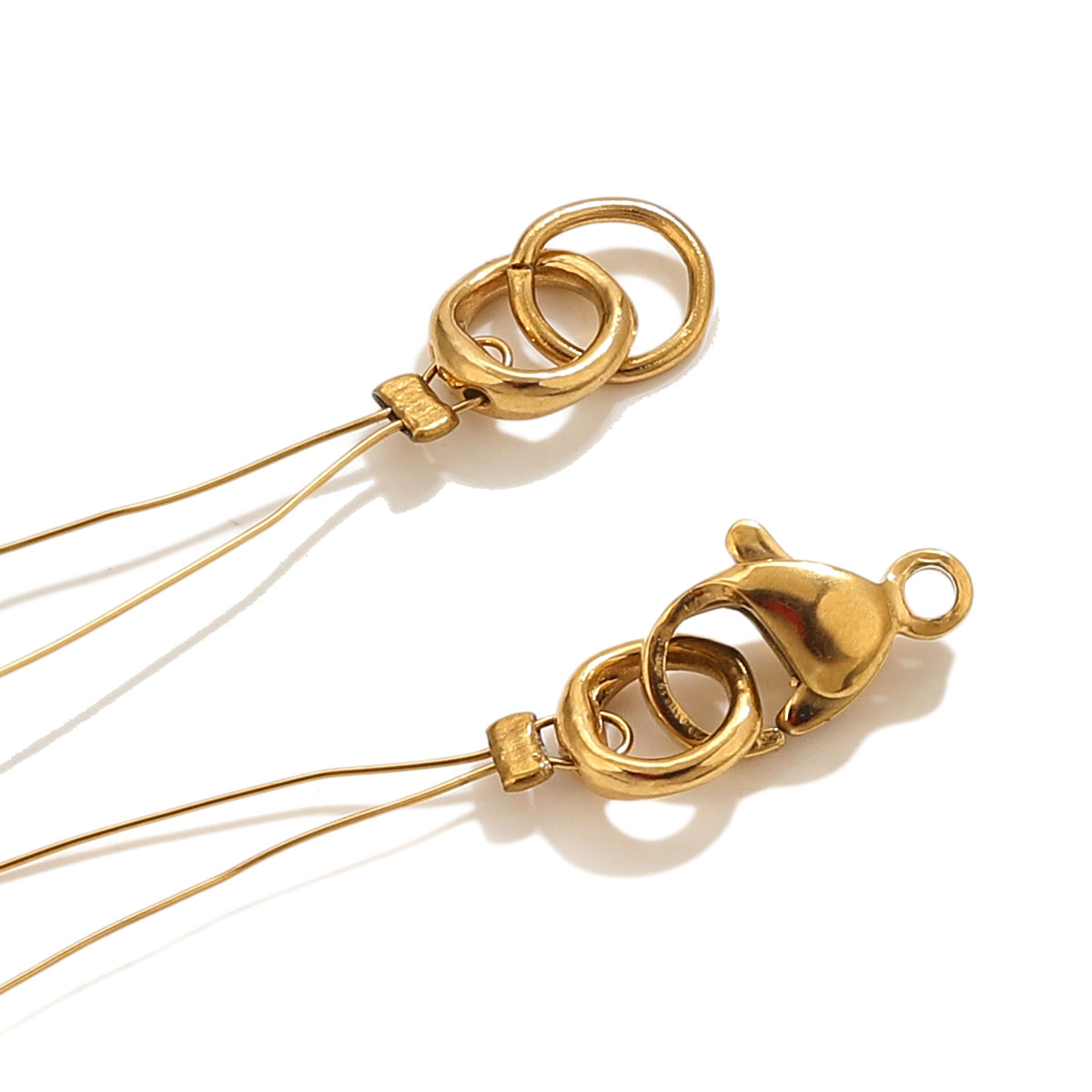 20pcs Stainless Steel Clasps E - Jewelry Making Supplies ulasan dan harga