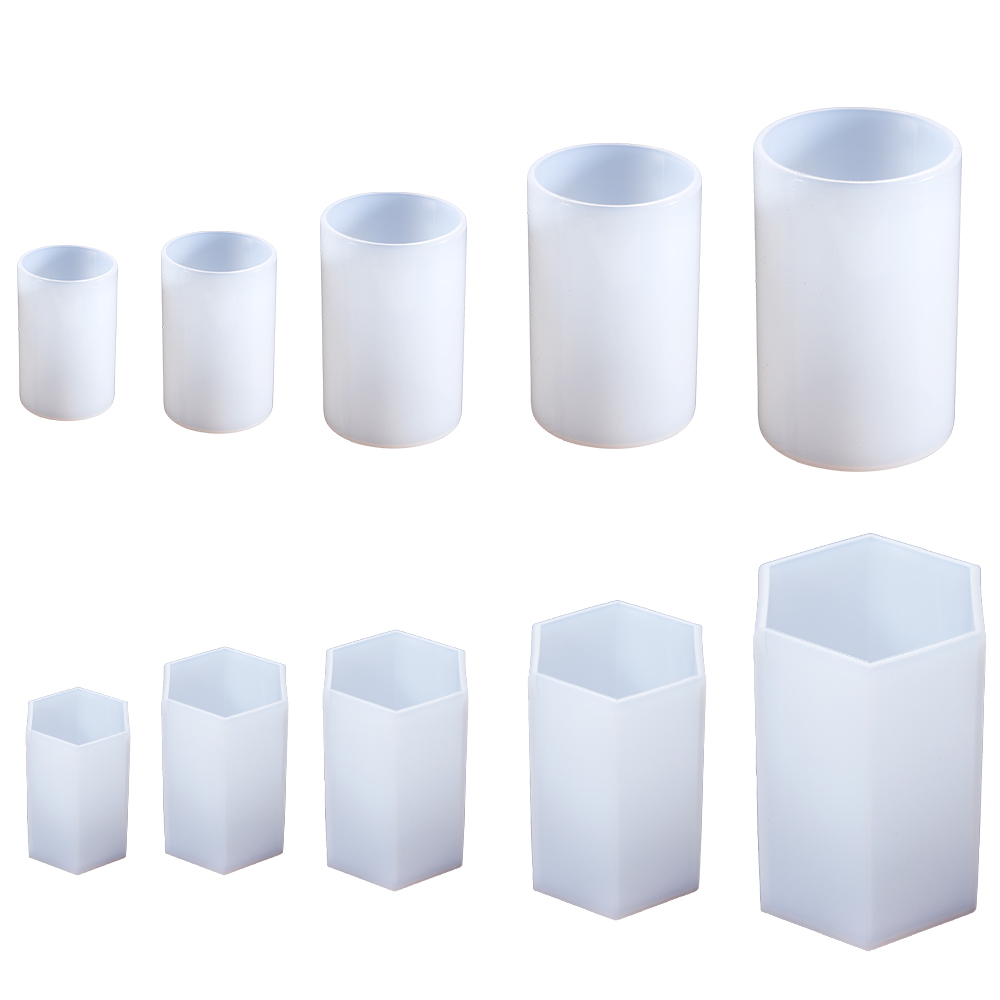 Cylinder Silicone Mold Hexagon - Jewelry Making Board ulasan dan harga
