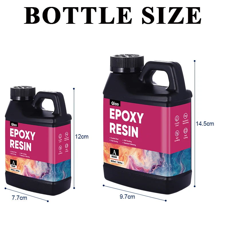 500ml 1000ml Easy Mixing Epoxy - Crystal Bead Mix ulasan dan harga