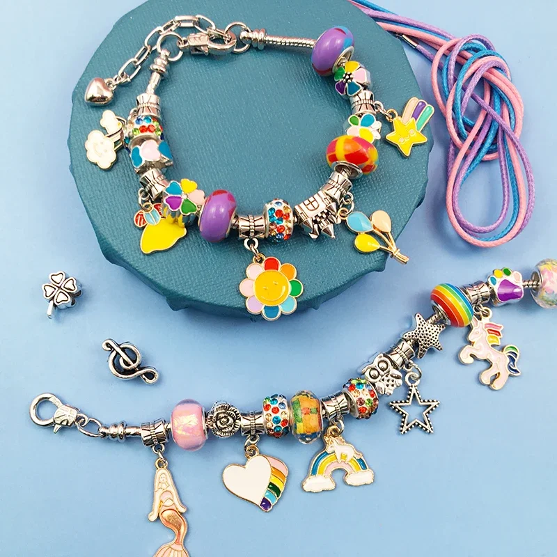 Charm Bracelet Making Kit for  - Jewelry Making Kits For Girls ulasan dan harga