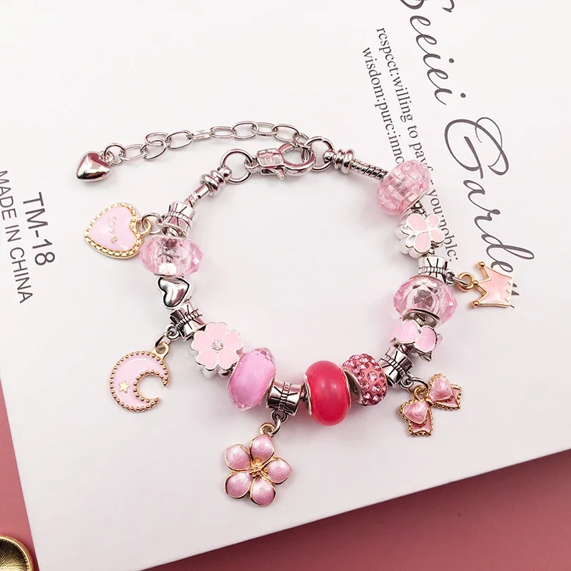 Charm Bracelet Making Kit for  - Jewelry Making Kits For Girls ulasan dan harga