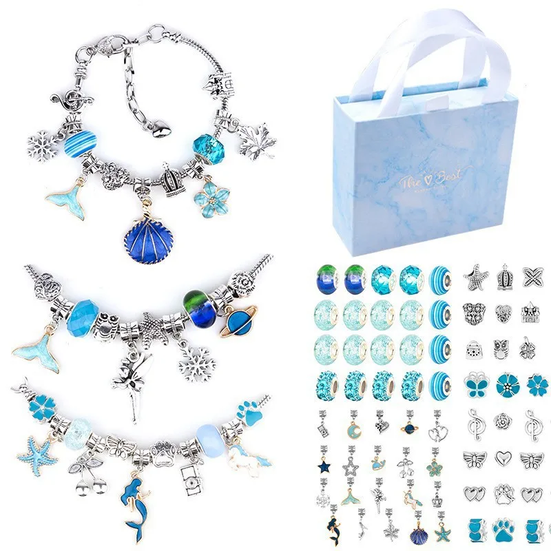 Charm Bracelet Making Kit for  - Jewelry Making Kits For Girls ulasan dan harga