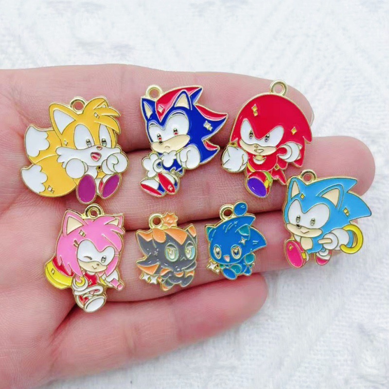 10pcs Cartoon European and Ame - Jewelry Making Party ulasan dan harga