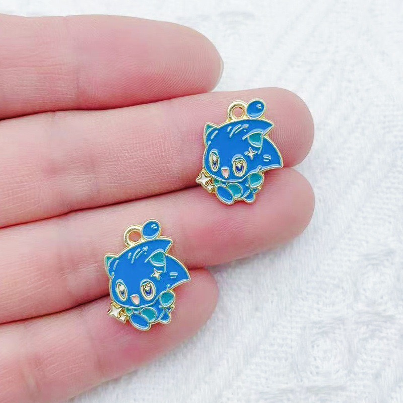 10pcs Cartoon European and Ame - Jewelry Making Party ulasan dan harga