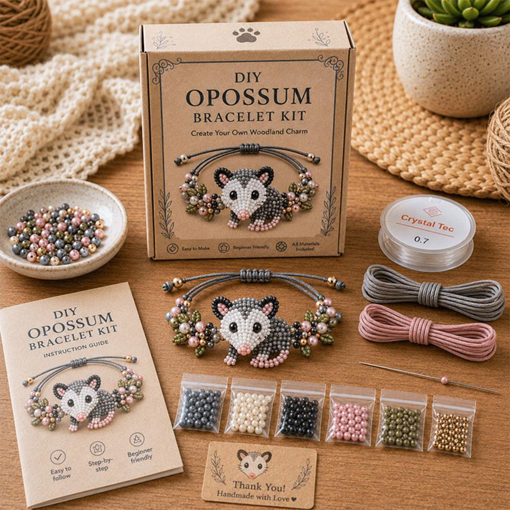Animal DIY Beaded Bracelet Mak - Jewelry Making Kits For Girls ulasan dan harga