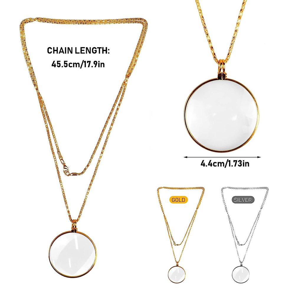 Necklace Magnifier Portable Mo - Jewelry Making Magazines ulasan dan harga