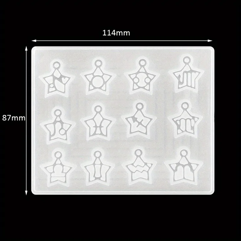 12 Zodiac Constellation Resin  - Jewelry Making Mold ulasan dan harga