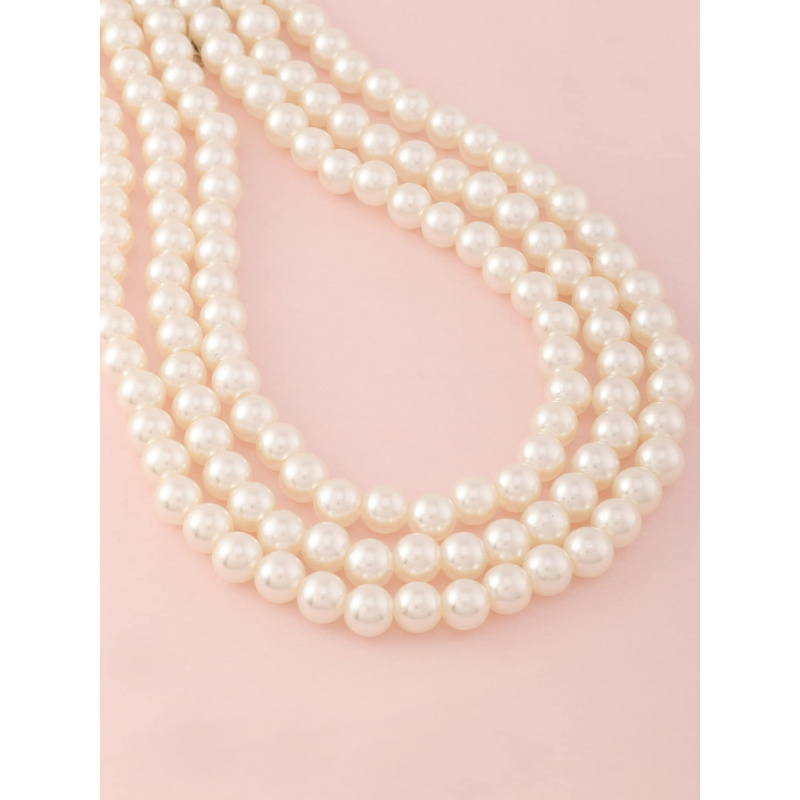3pcs/Set Girls White Pearl Bea - Jewelry Making Kits For Girls ulasan dan harga
