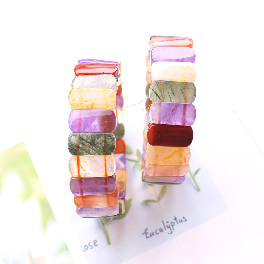 Natural Mixed Different Gold G - Crystal Bead Mix ulasan dan harga