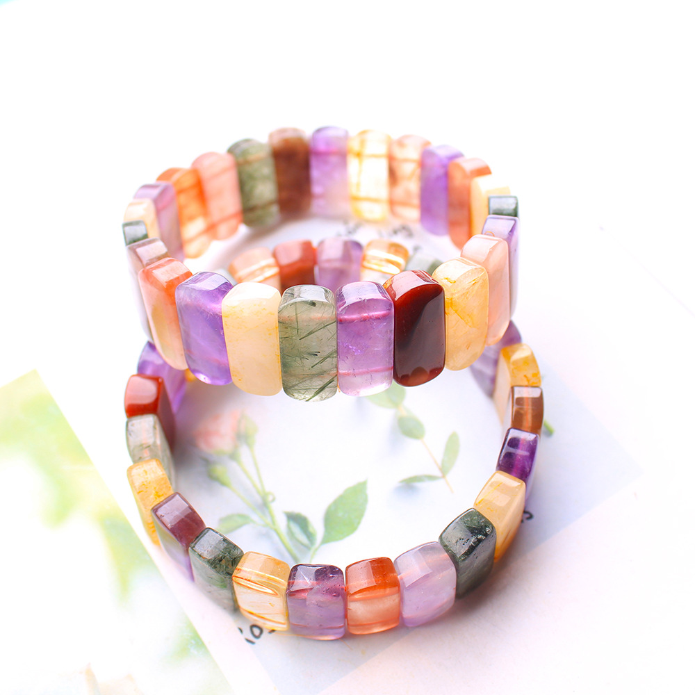 Natural Mixed Different Gold G - Crystal Bead Mix ulasan dan harga