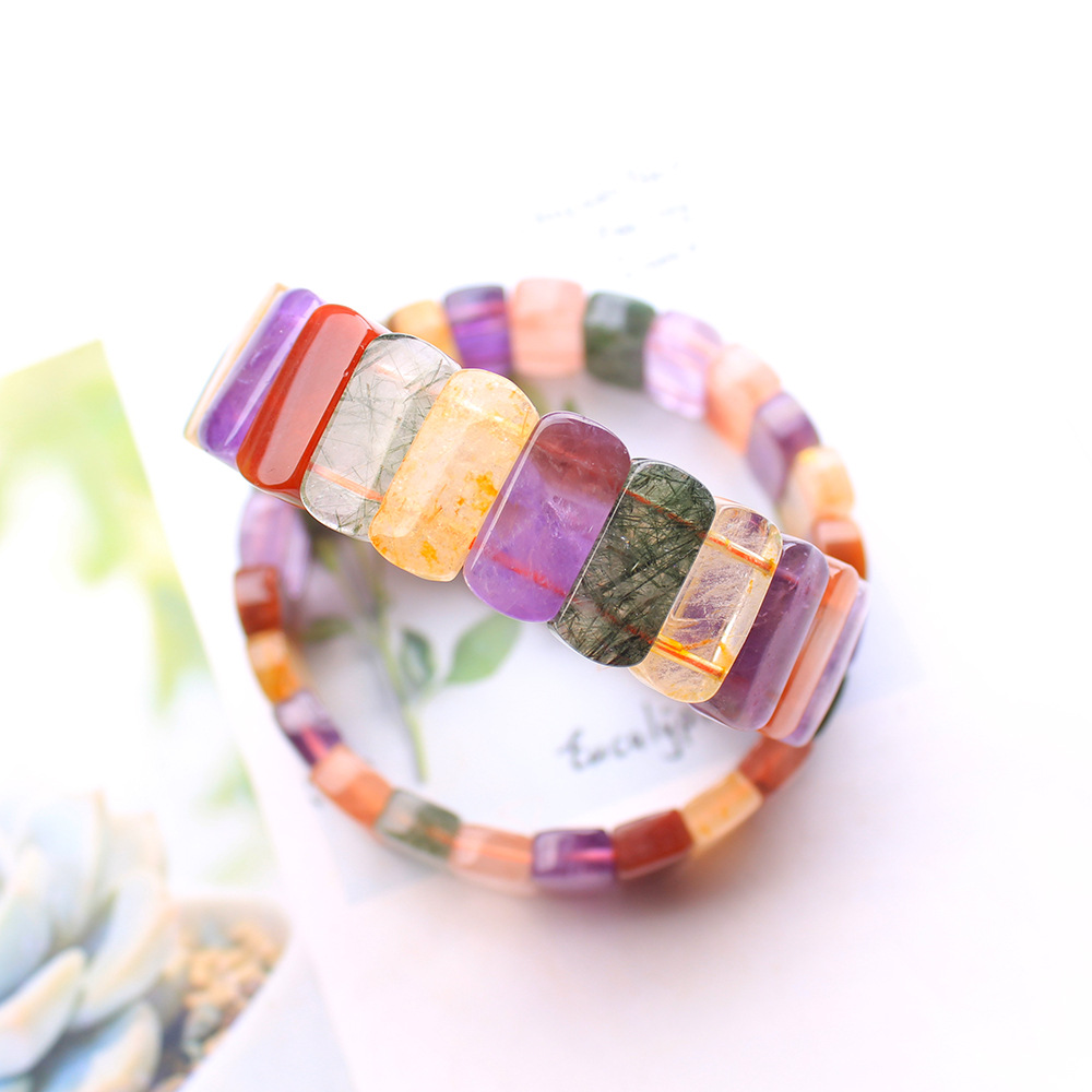 Natural Mixed Different Gold G - Crystal Bead Mix ulasan dan harga