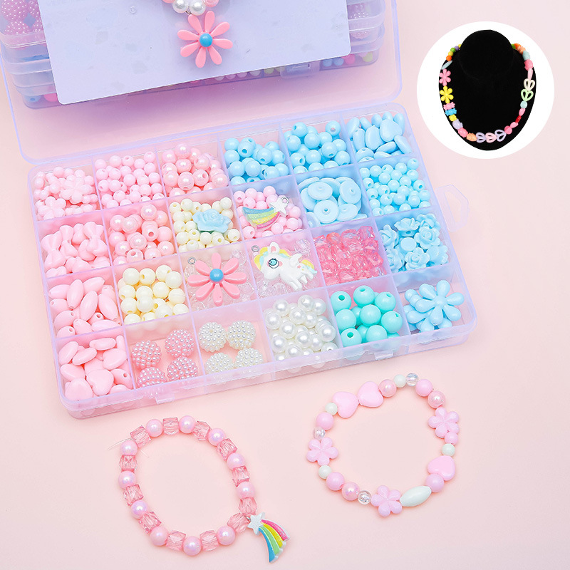 Children's Handmade Beaded Gir - Jewelry Making Kits For Girls ulasan dan harga