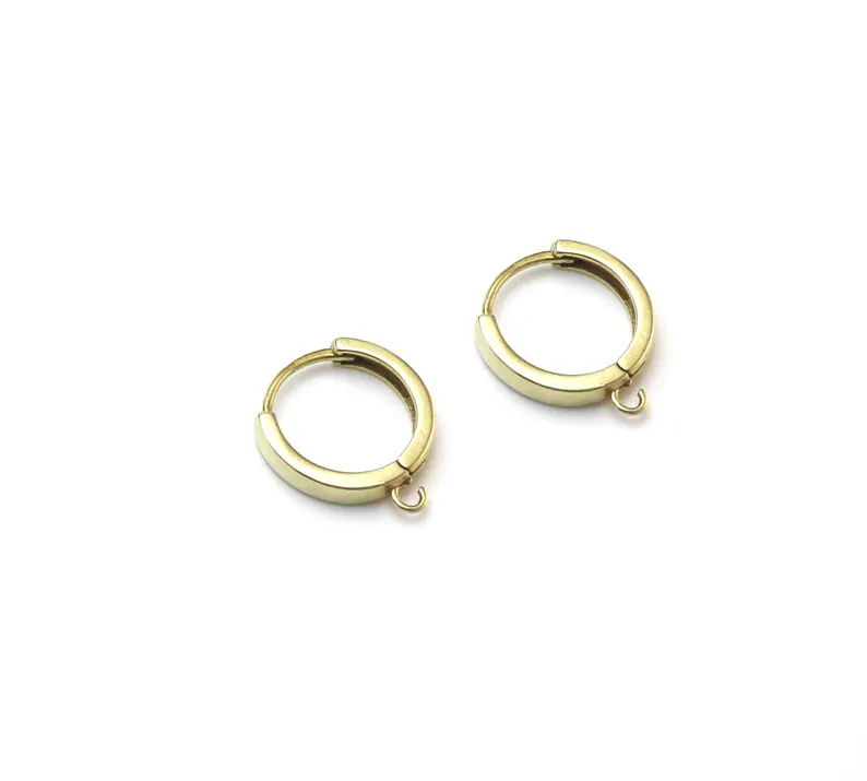10pcs Brass Ear Hoops, Leverba - Jewelry Making Supplies ulasan dan harga