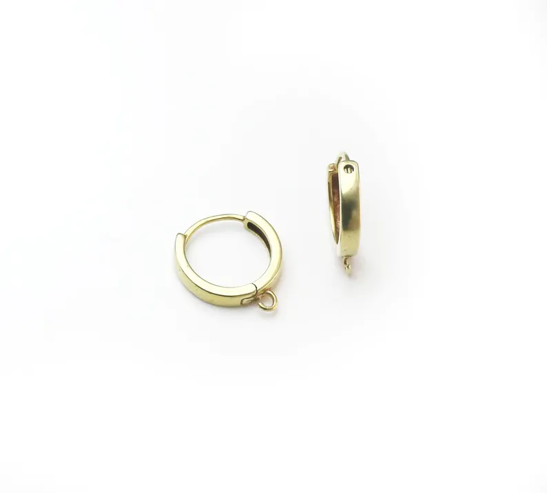 10pcs Brass Ear Hoops, Leverba - Jewelry Making Supplies ulasan dan harga