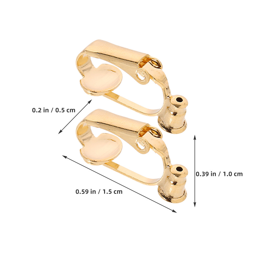 40Pcs Earring Clip Converter K - Jewelry Making Tool Kit ulasan dan harga