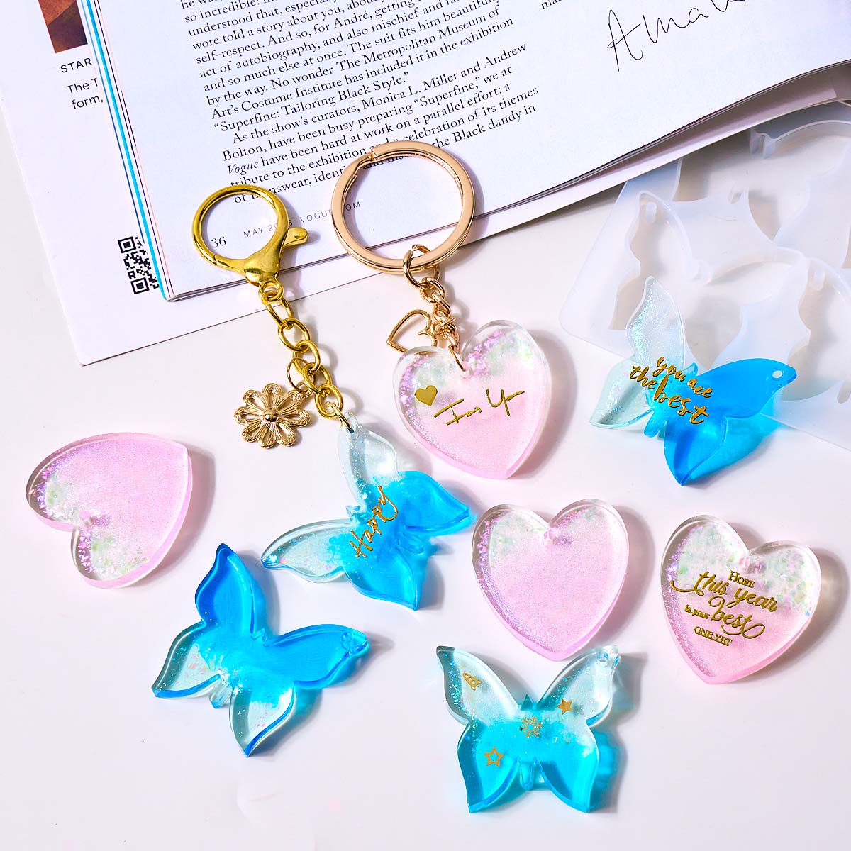 Six-hole with Holes Earring Si - Jewelry Making Mold ulasan dan harga