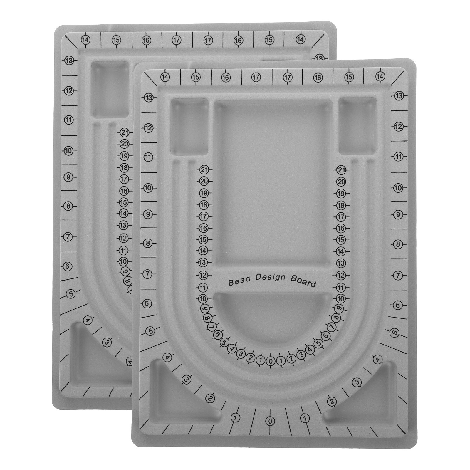 2Pcs Bead Design Boards Neckla - Jewelry Making Board ulasan dan harga