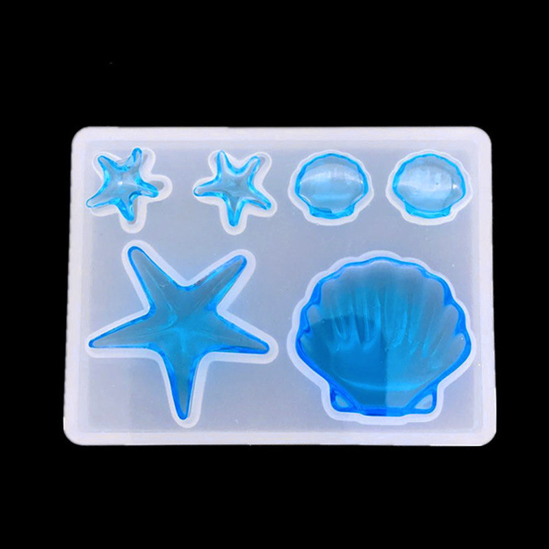 DIY Ocean Theme Crystal Epoxy  - Jewelry Making Mold ulasan dan harga