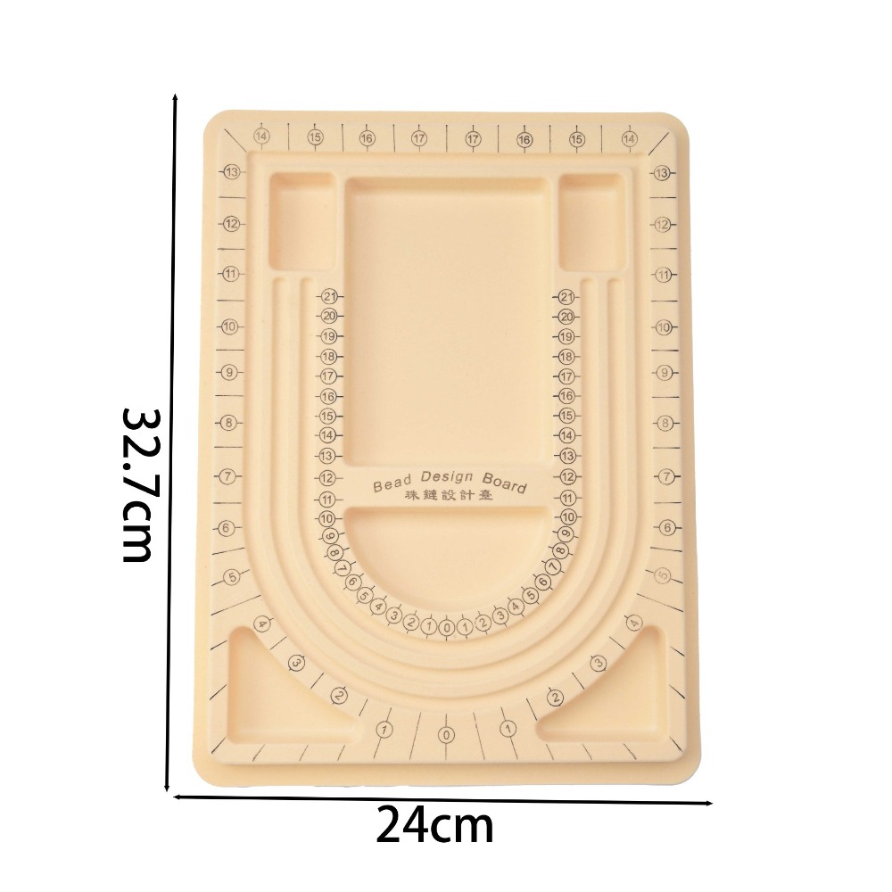Colorful Flockeda Bead Board F - Jewelry Making Board ulasan dan harga
