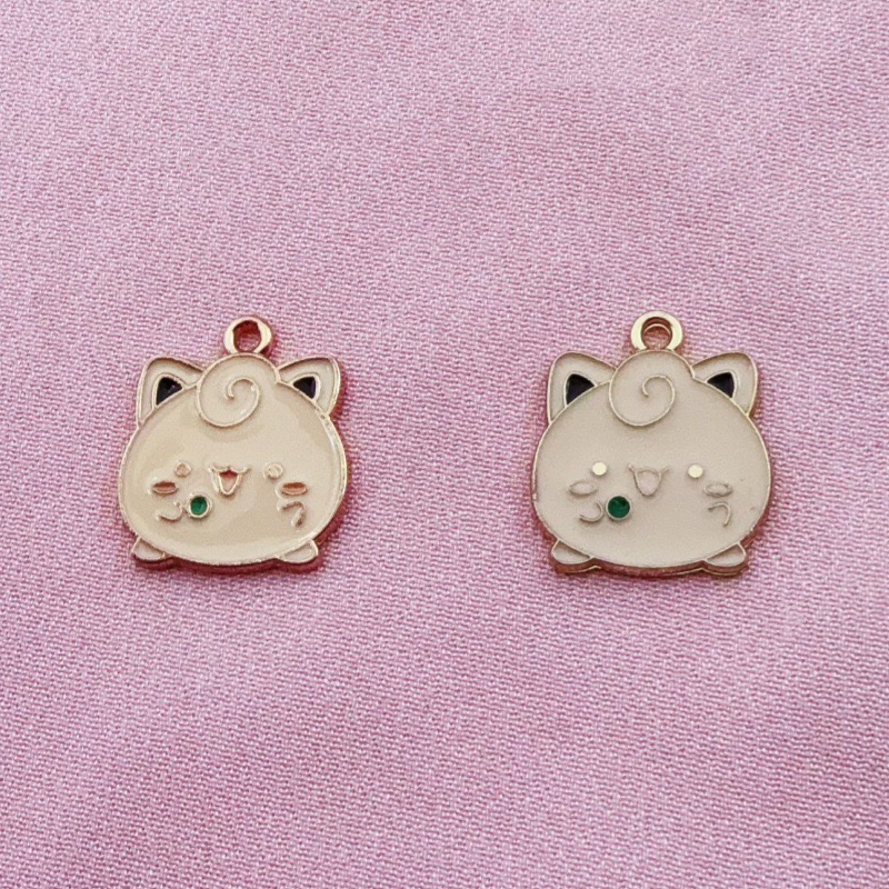 10pcs Cartoon Drip Oil Jewelry - Jewelry Making Party ulasan dan harga