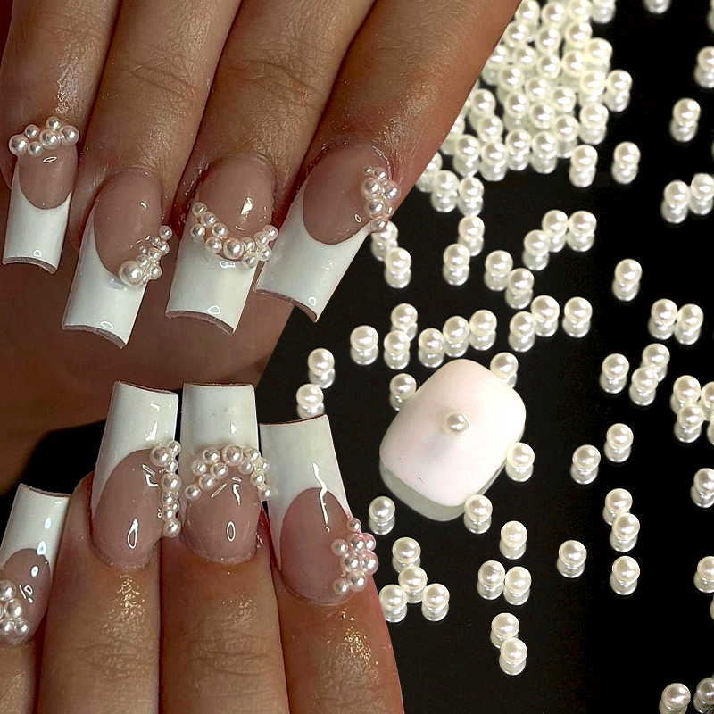 1 Bag Shimmering Crystal Nail  - Crystal Bead Mix ulasan dan harga