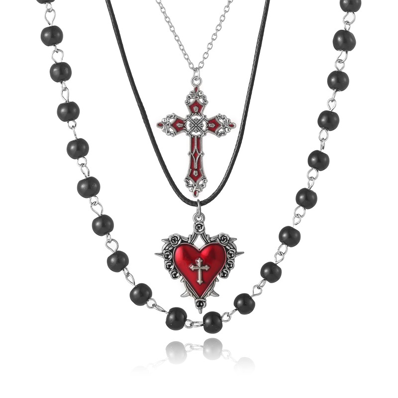 Y2K Punk Gothic Multi Layer Ne - Jewelry Making Kits For Girls ulasan dan harga