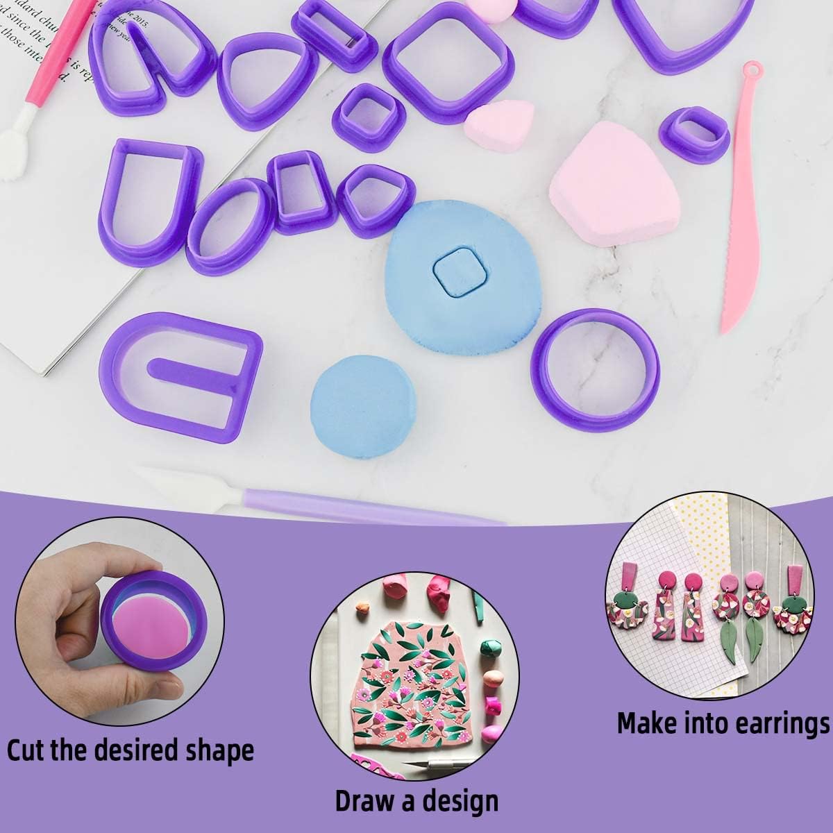 Polymer Clay Earring Making Ki - Jewelry Making Kits For Girls ulasan dan harga
