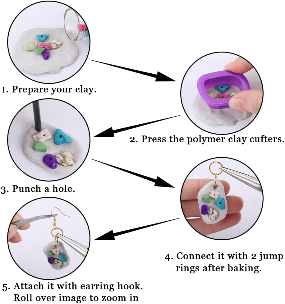 Polymer Clay Earring Making Ki - Jewelry Making Kits For Girls ulasan dan harga