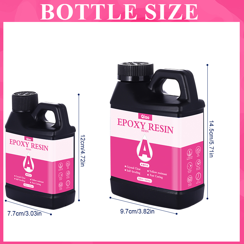 1:1 Crystal Clear Epoxy Resin  - Jewelry Making Board ulasan dan harga