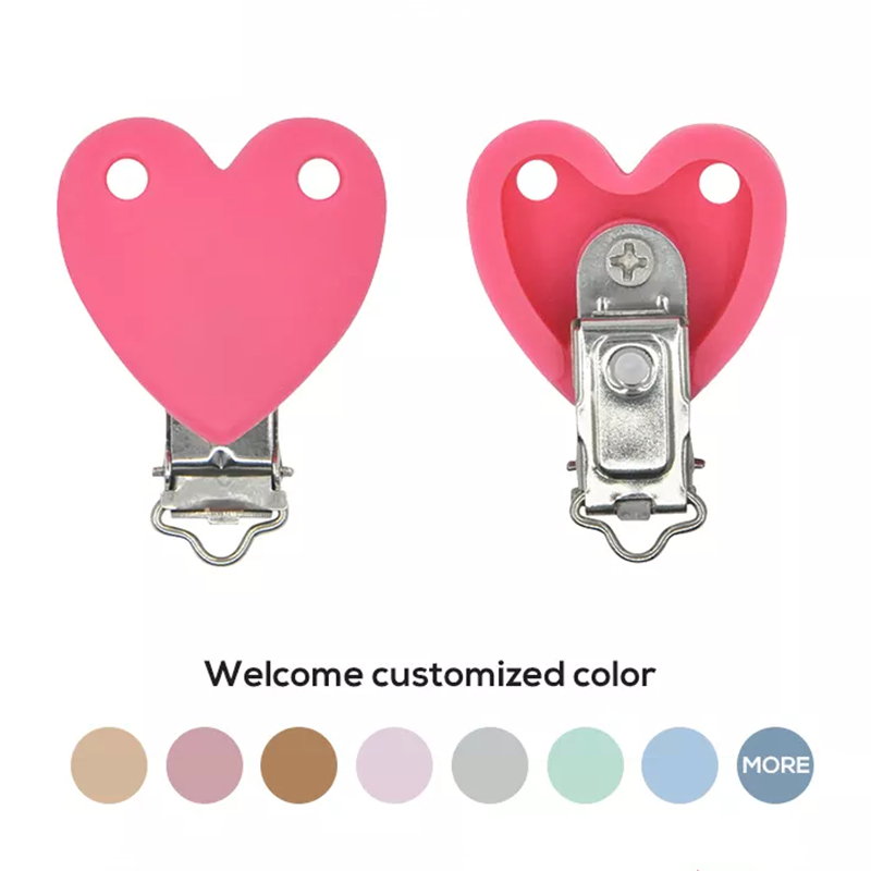 10Pcs Silicone Clips Round Hea - Jewelry Making For Dummies ulasan dan harga