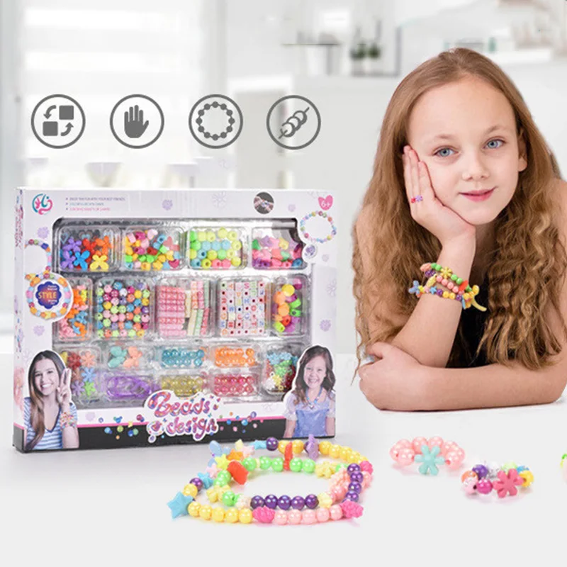 Girls DIY Bead Set Jewelry Mak - Jewelry Making Kits For Girls ulasan dan harga